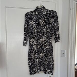 Super Cute Leopard Print Women's Dress